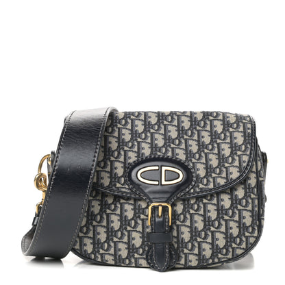 Christian Dior Oblique Crossbody Navy Blue 1 of 9
