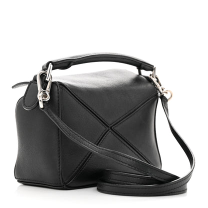 Loewe Calfskin Mini Puzzle Bag Black 3 of 13