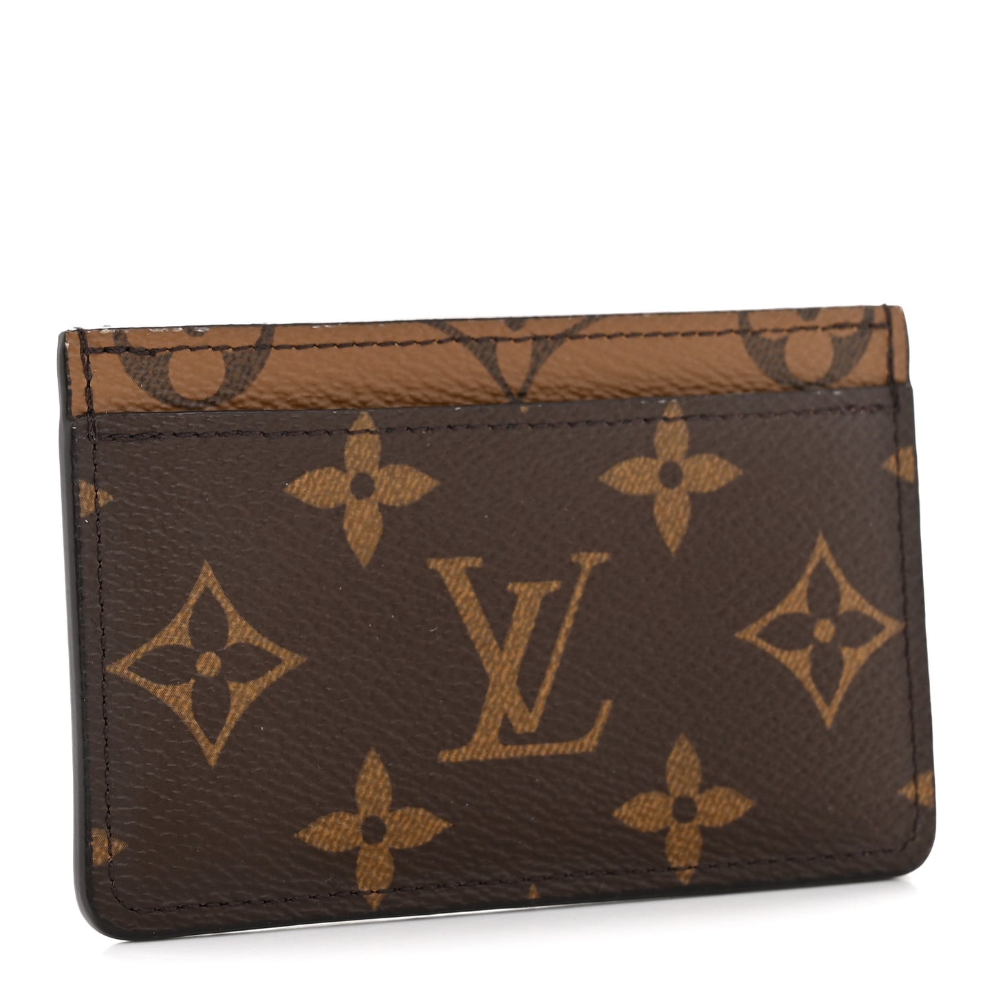 Reverse Monogram Card Holder