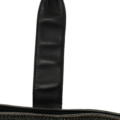 Gucci Denim Calfskin Web Tote Black 12 of 13