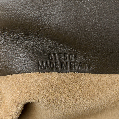 Loewe Calfskin Mini Flamenco Knot Clutch Vintage Khaki 7 of 10
