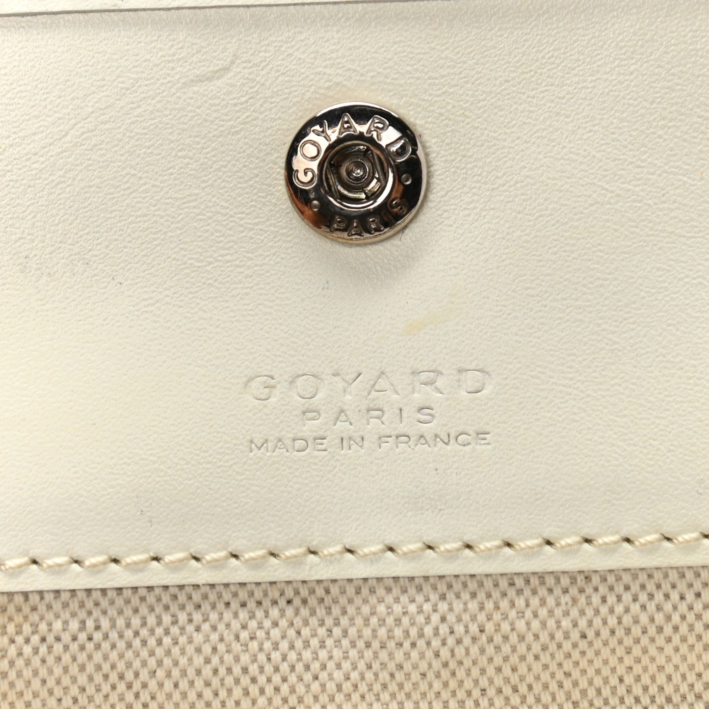 Goyardine Saint Louis GM White