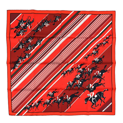Hermes Silk Les Courses Scarf 90 1 of 3