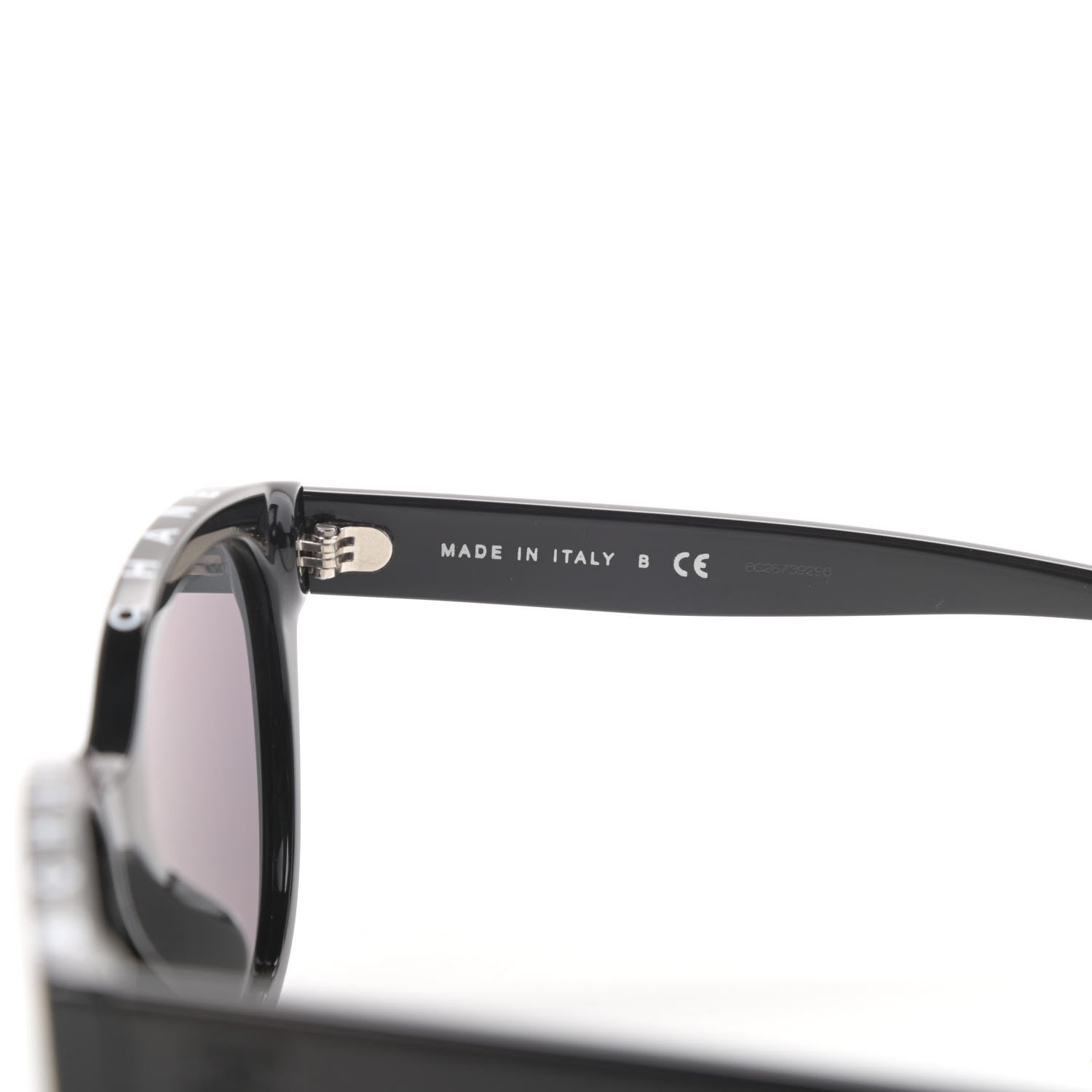 Chanel Acetate CC Butterfly Sunglasses 5414-A Black 6 of 8