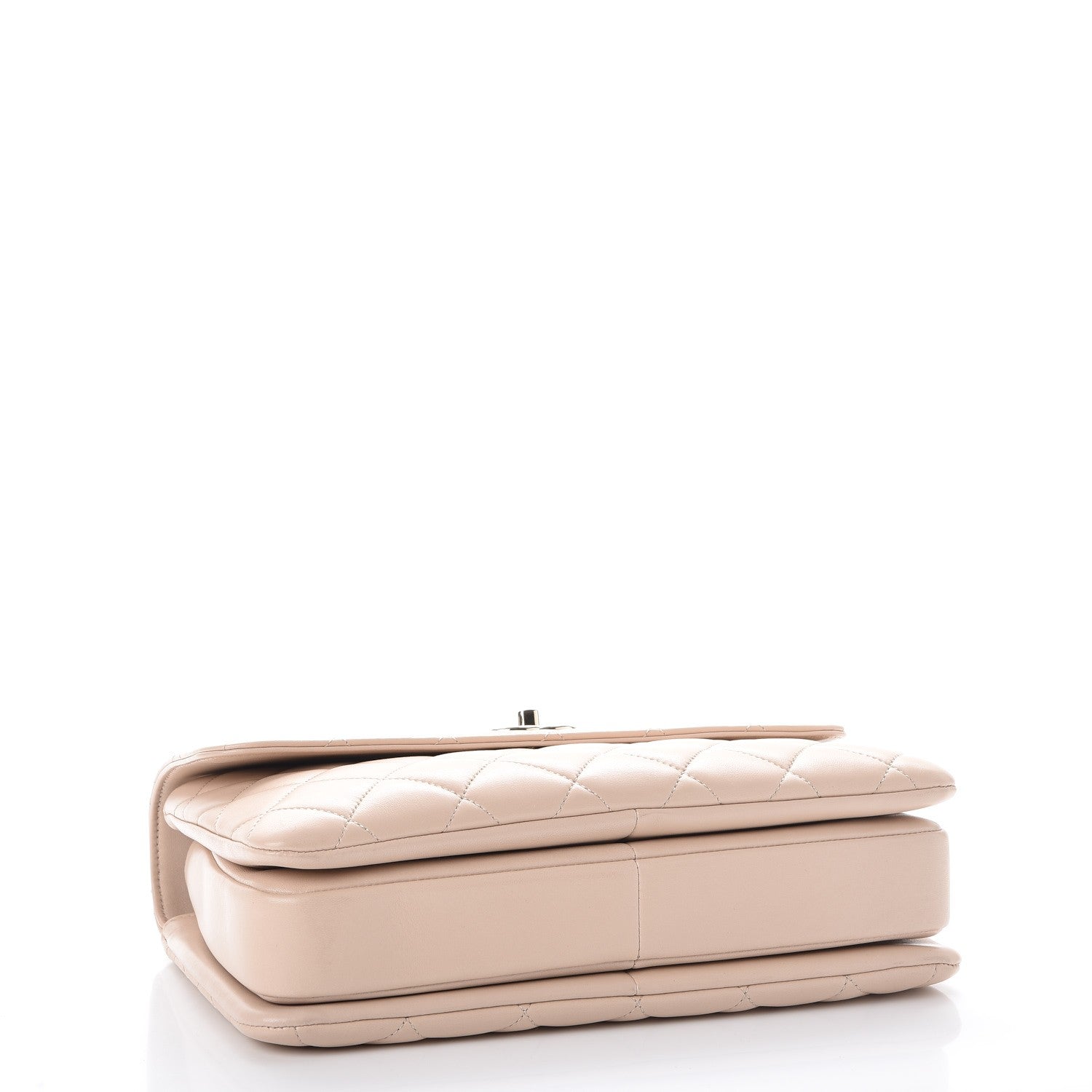 Chanel Lambskin Quilted Medium Trendy CC Flap Dual Handle Bag Beige 4 of 9