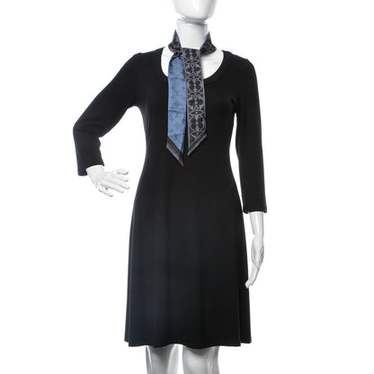 Louis Vuitton Silk Monogram Flower Ink BB Bandeau Anthracite 2 of 5