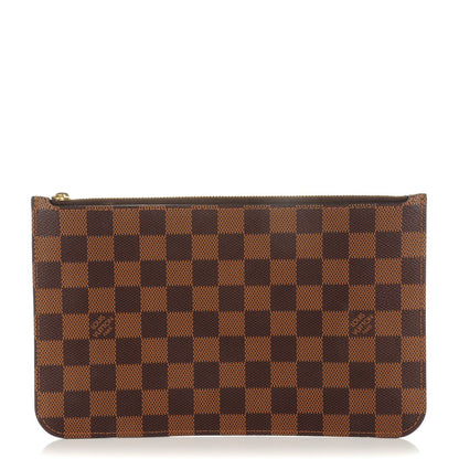 Louis Vuitton Damier Ebene Neverfull MM GM Pochette 1 of 7