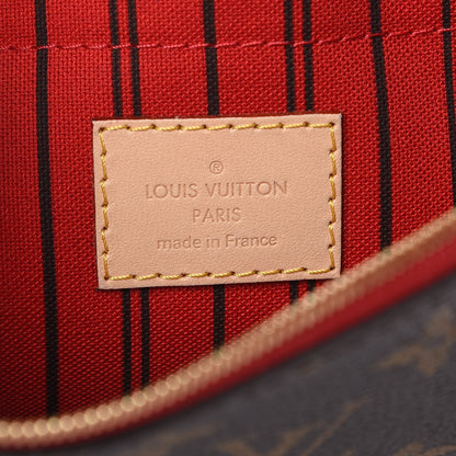 Louis Vuitton Monogram Neverfull MM GM Pochette Cherry 6 of 6