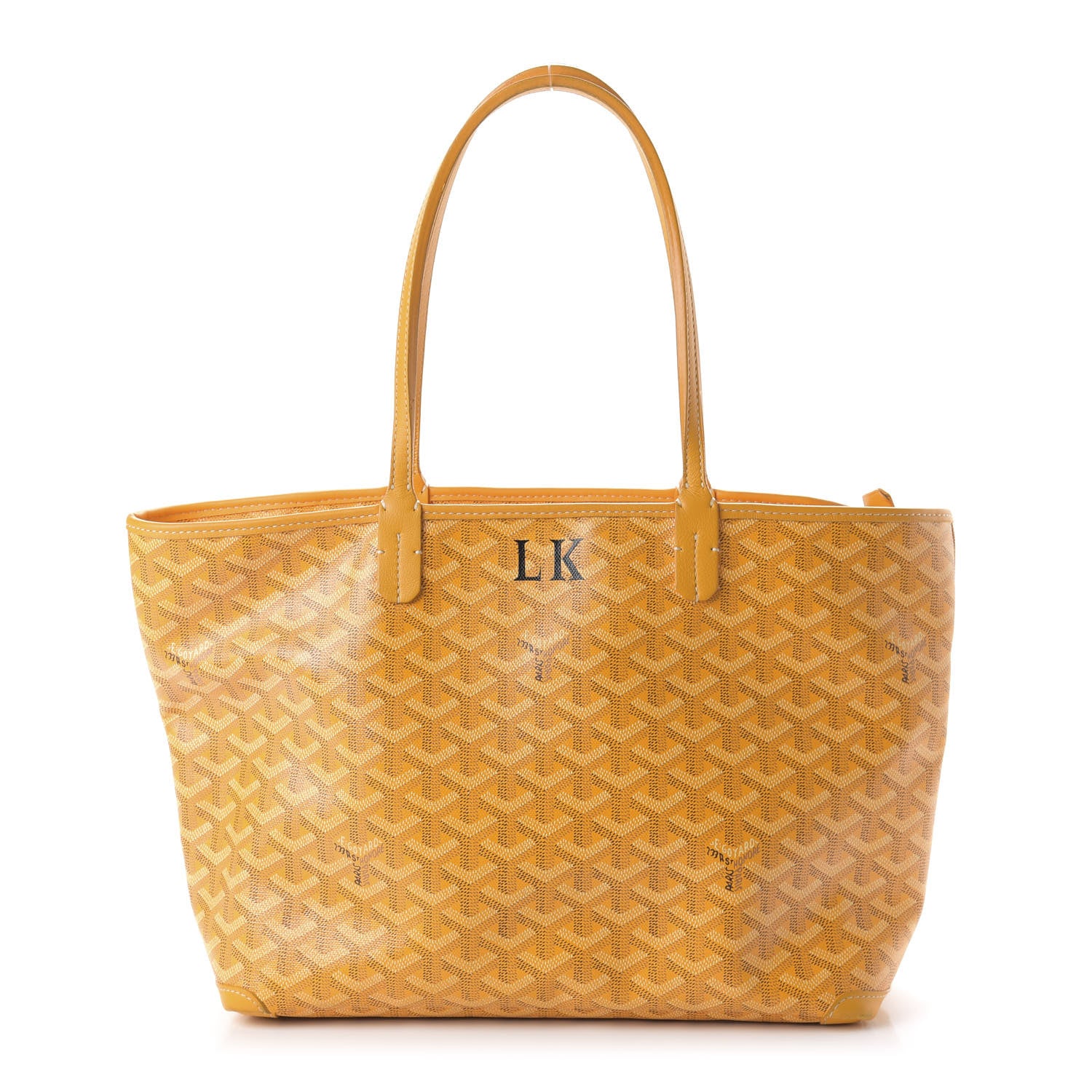 Goyard Goyardine Artois PM Yellow 1 of 9