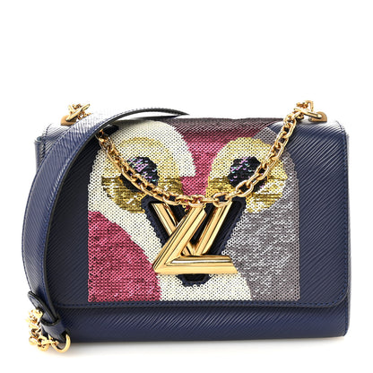 Louis Vuitton Epi Sequins Twist Shoulder Bag MM 1 of 9