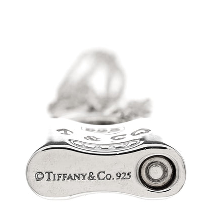 Tiffany Sterling Silver 1837 Lock Charm Pendant Necklace 6 of 6