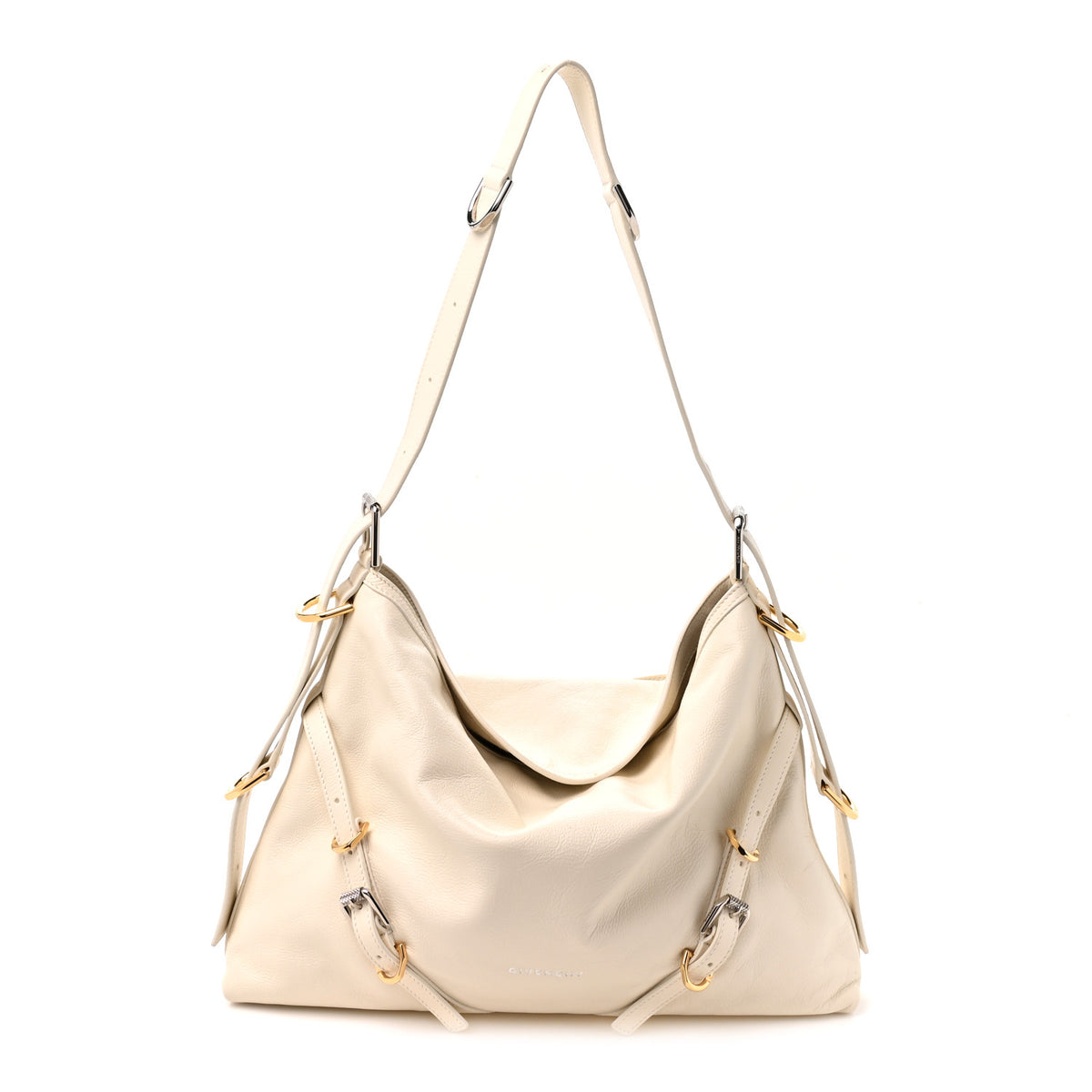 Calfskin Medium Voyou Bag Ivory