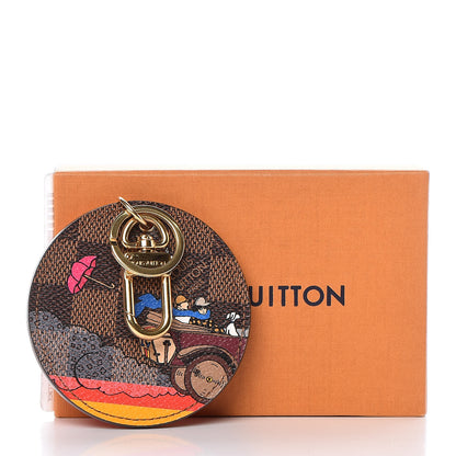 Louis Vuitton Damier Ebene 2015 Christmas Animation Bag Charm Key Ring 6 of 6