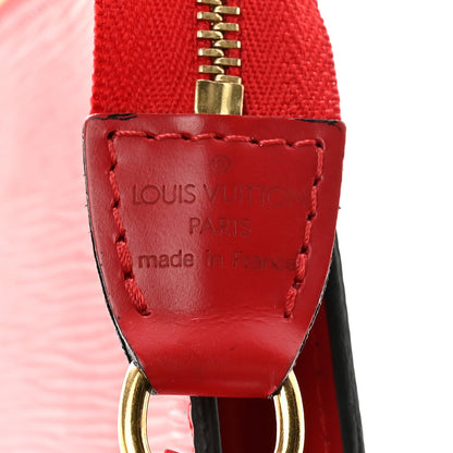 Louis Vuitton Epi Pochette Accessories 24 Castillan Red 6 of 10