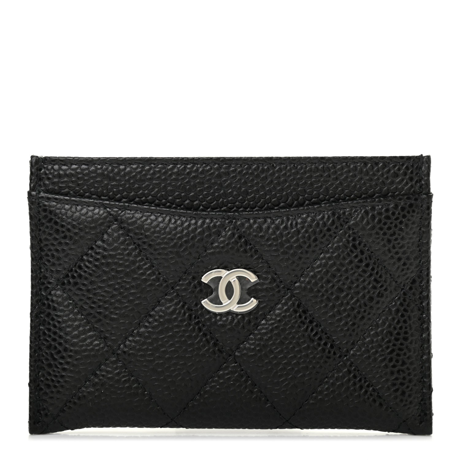 Chanel Caviar Quilted Card Holder Black 1 of 3