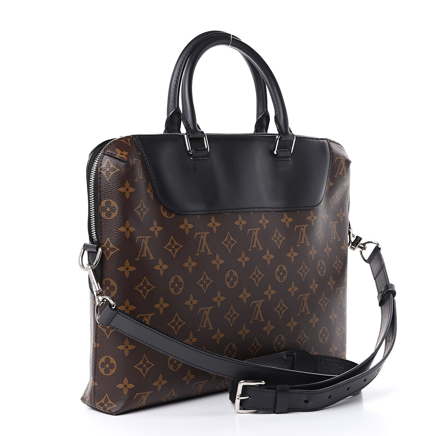 Louis Vuitton Monogram Macassar Porte-Documents Jour 3 of 16