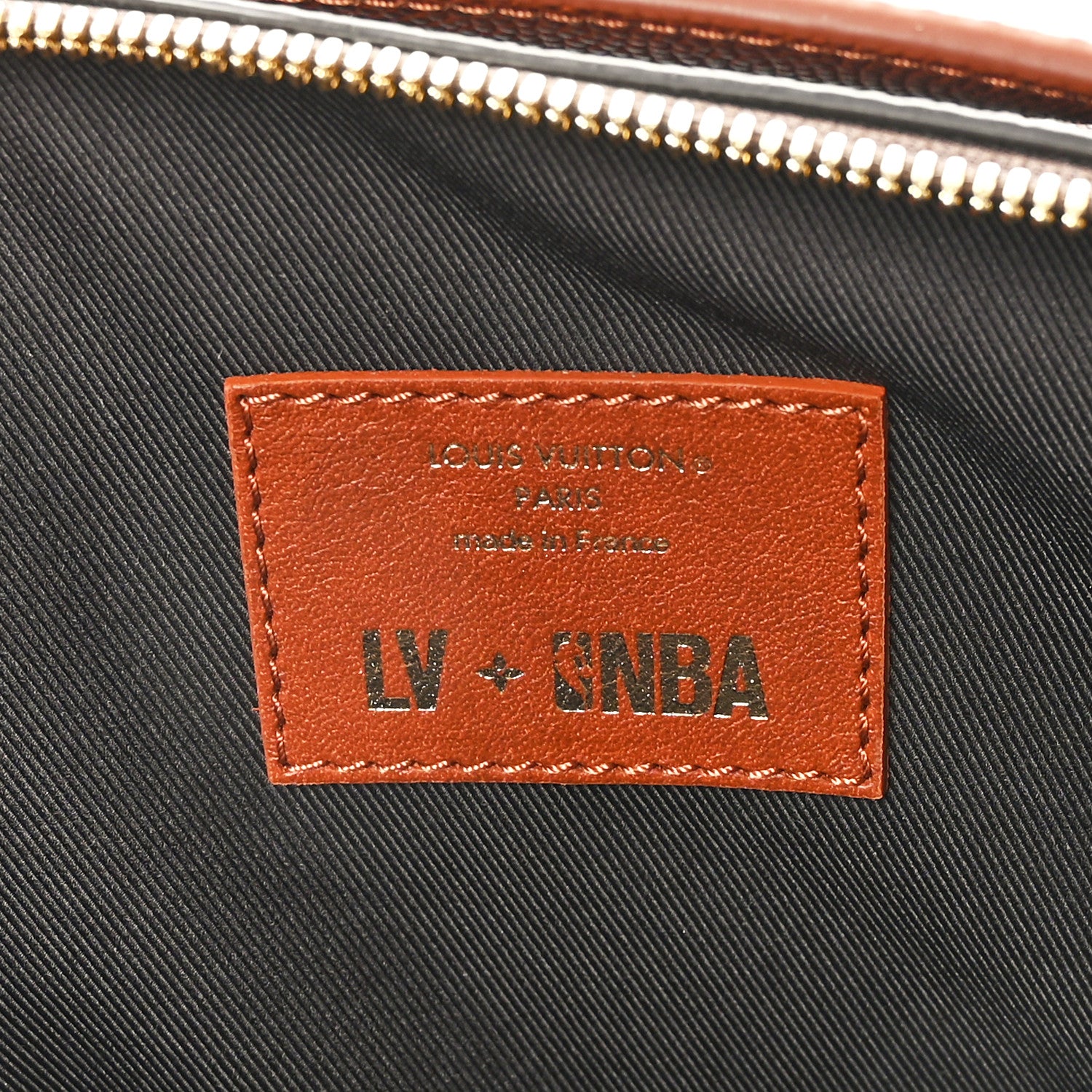 Louis Vuitton X NBA Grained Calfskin Monogram Handle Trunk Brown 6 of 9