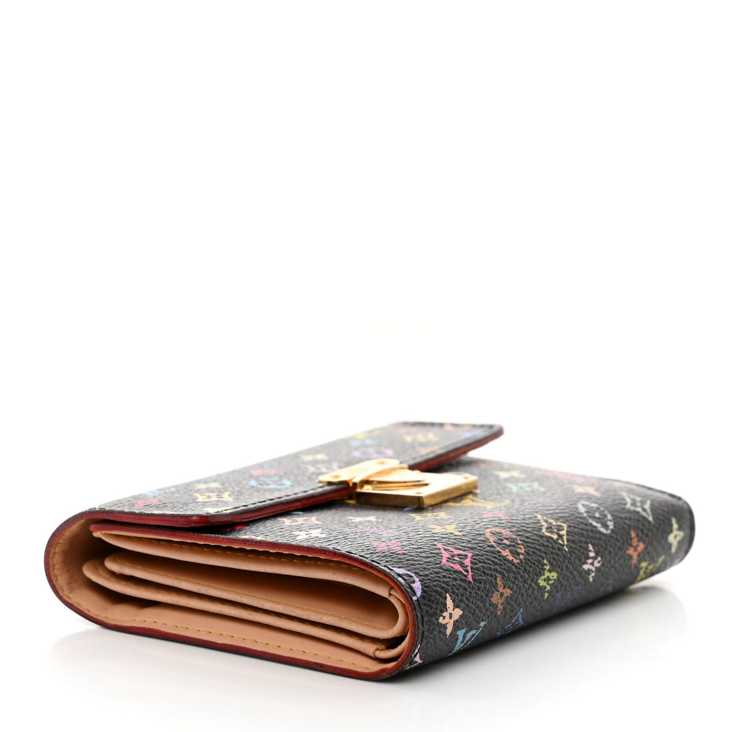 Monogram Multicolor Koala Wallet Black