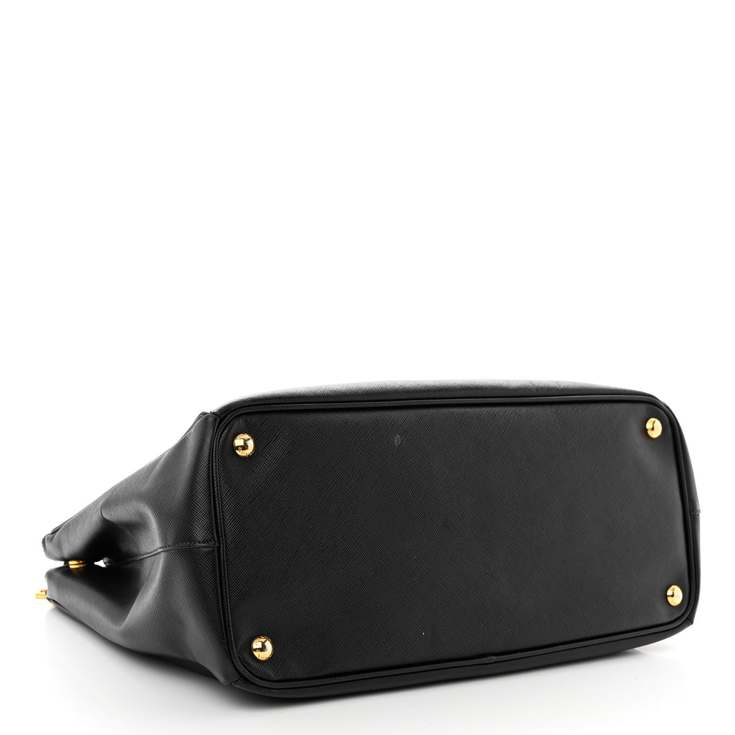 Prada Saffiano Medium Galleria Double Zip Tote Black 4 of 17