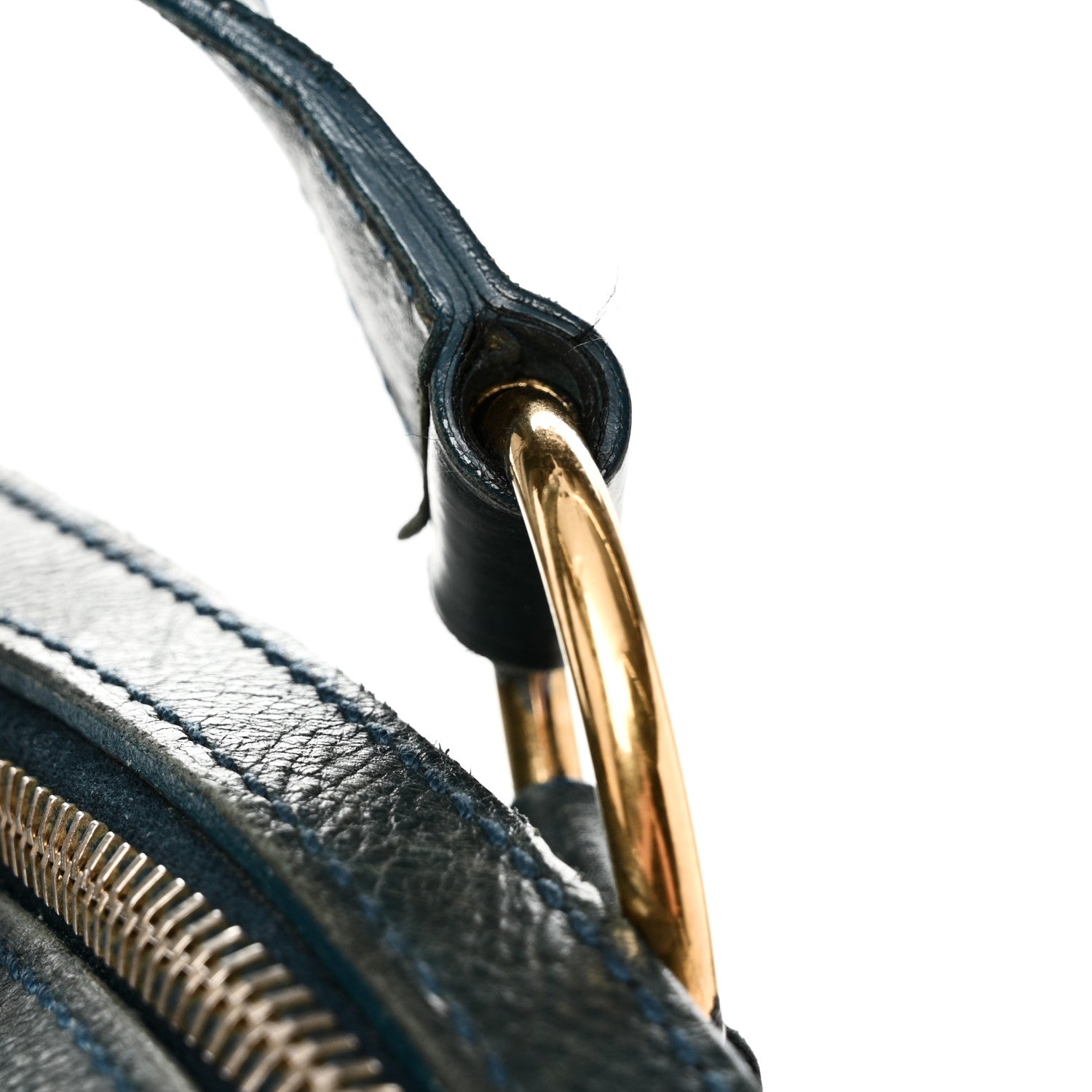 Saint Laurent Calfskin Large Muse Turquoise 13 of 13