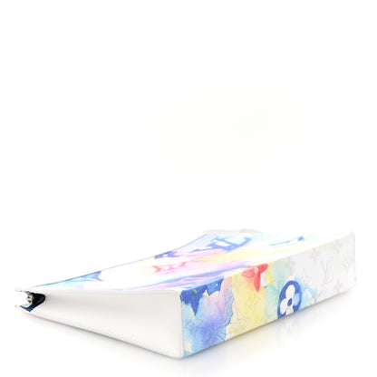 Louis Vuitton Monogram Watercolor Pochette Voyage MM Multicolor 4 of 8