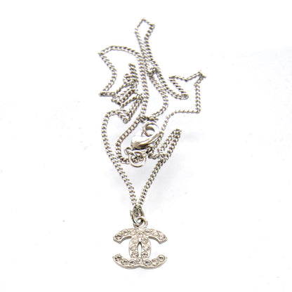 Chanel Swarovski Crystal CC Necklace 1 of 5
