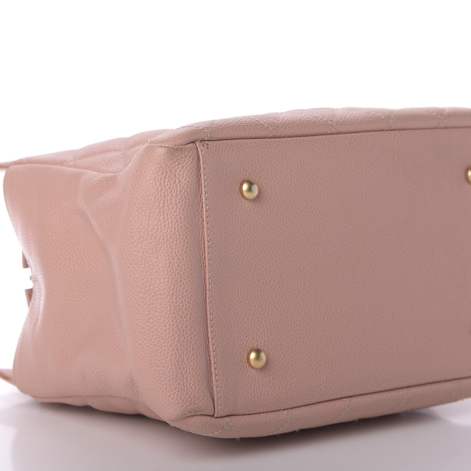 Chanel Caviar Quilted Petit Timeless Shopping Tote PTT Pink 6 of 13