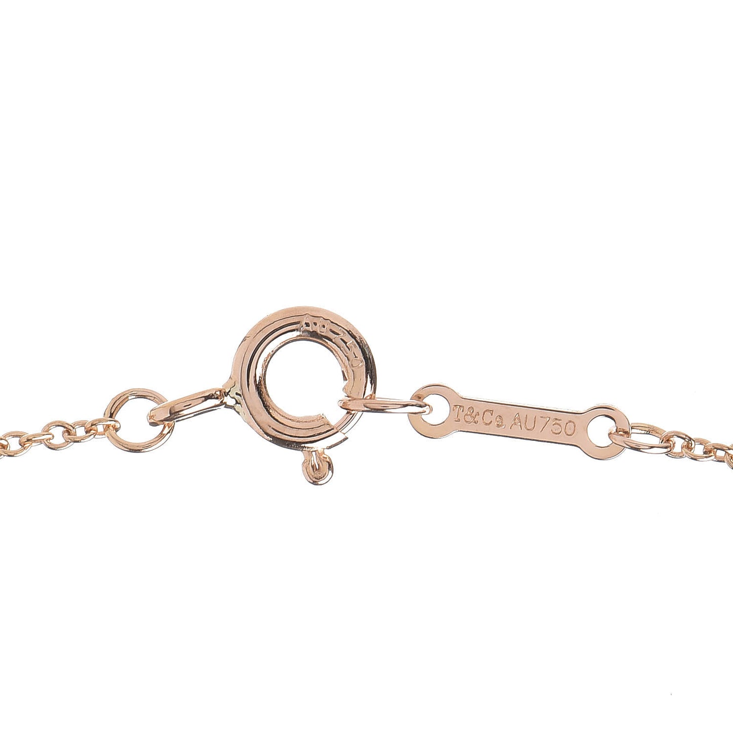 18K Rose Gold Olive Leaf Vine Pendant Necklace