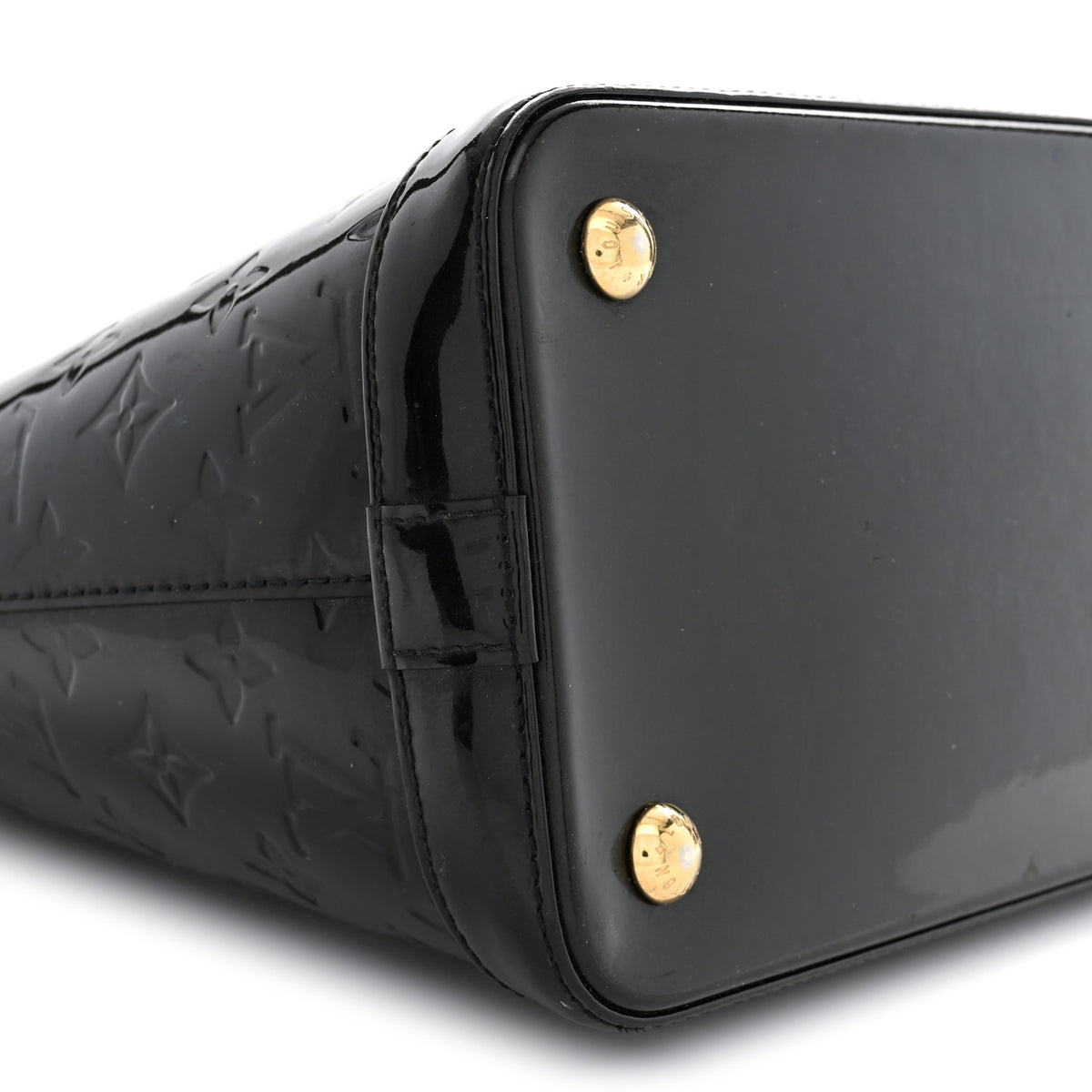 Louis Vuitton Vernis Lockit PM Black 9 of 12