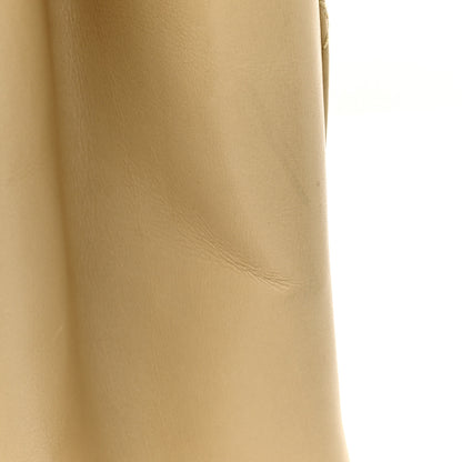 Chanel Lambskin Quilted CC Shoulder Bag Beige 19 of 19