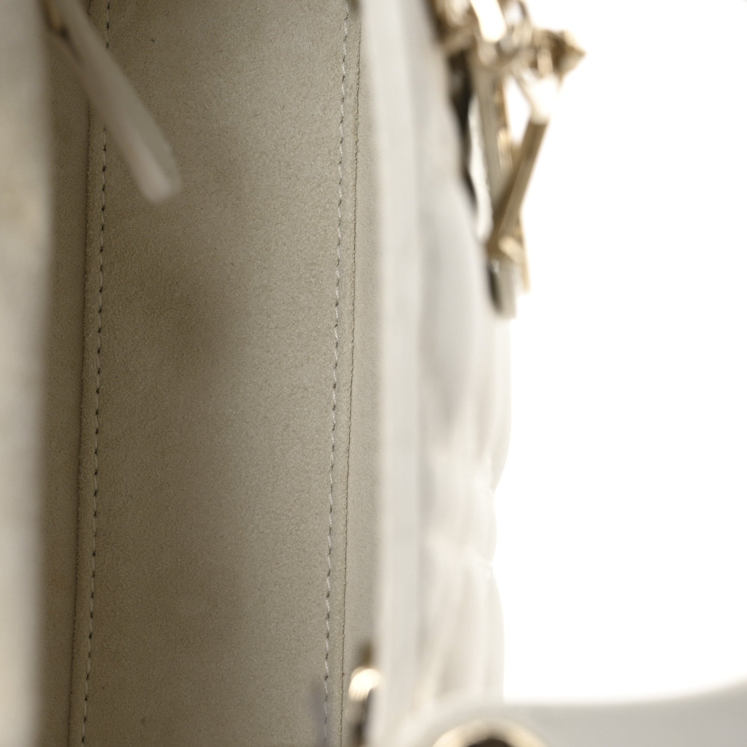 Christian Dior Lambskin Cannage Mini Lady Dior White 5 of 10