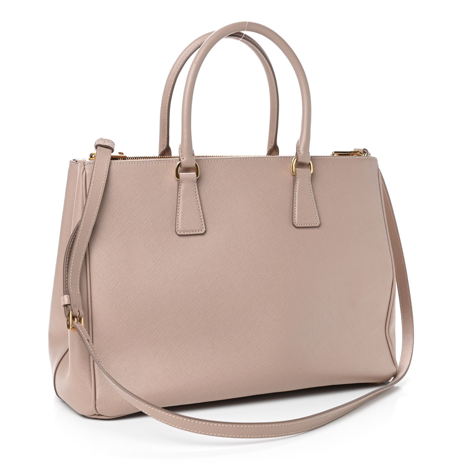 Prada Saffiano Lux Large Galleria Double Zip Tote Cipria 3 of 10
