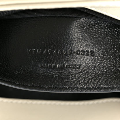 Saint Laurent Calfskin Y Quilted Monogram Small Loulou Chain Satchel Crema Soft 13 of 21