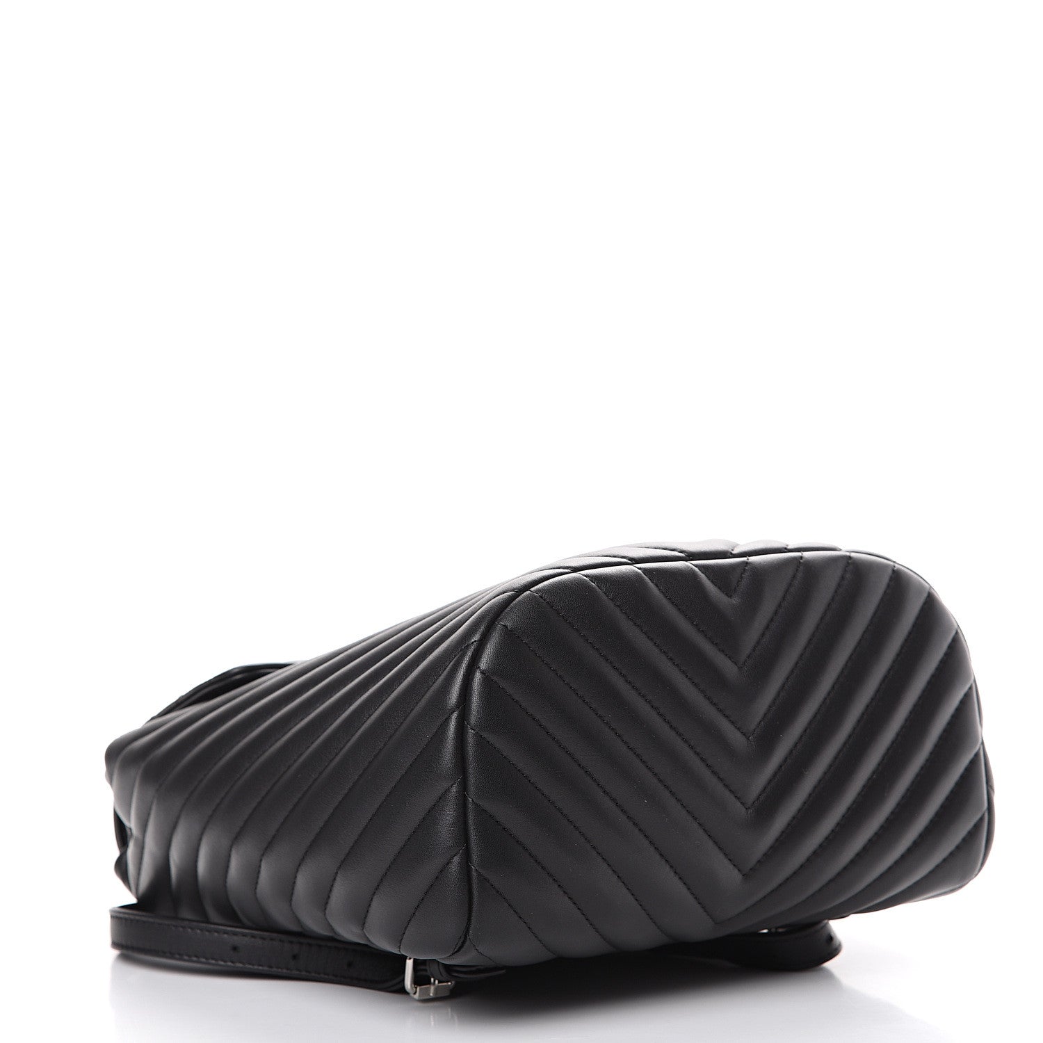 Chanel Lambskin Chevron Quilted Small Urban Spirit Backpack Black 3 of 9