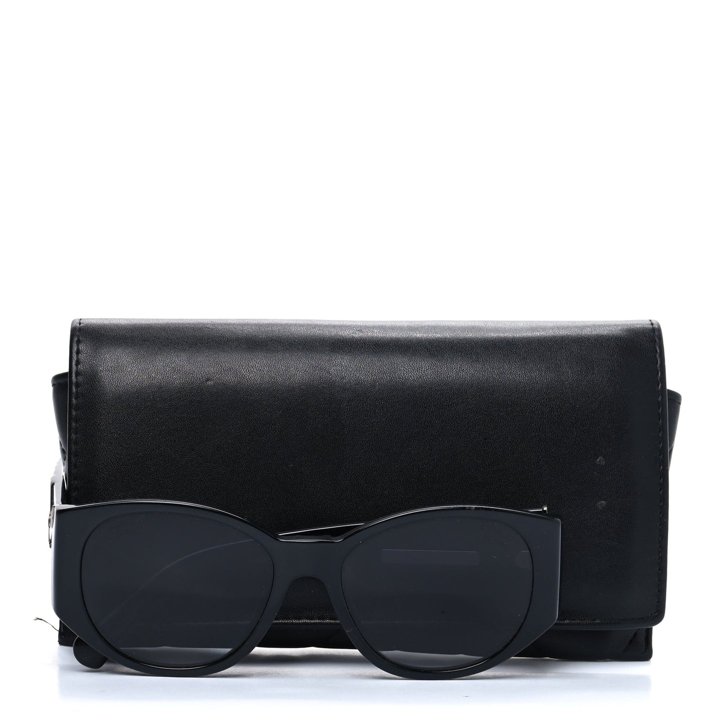 Oval Sunglasses 5411-A Black