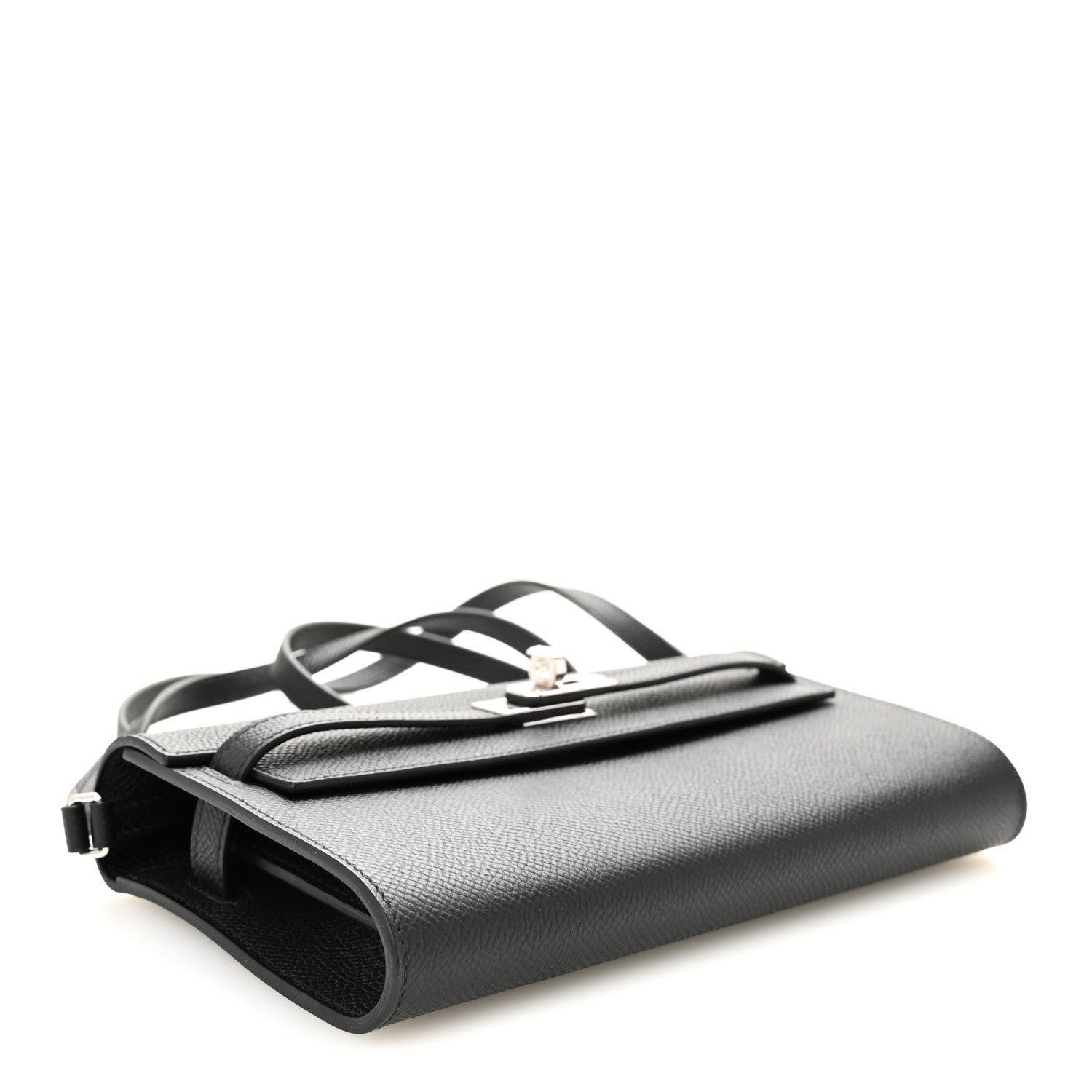 Hermes Epsom Kelly Wallet To Go Black 3 of 9