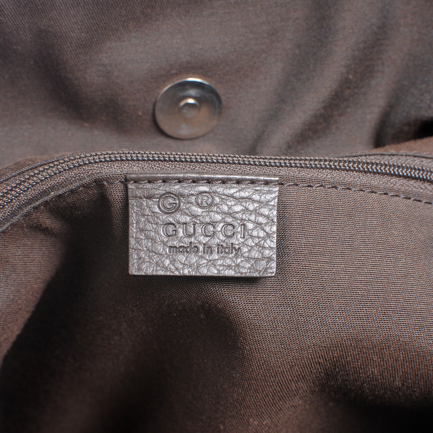Monogram Full Moon Tote Brown