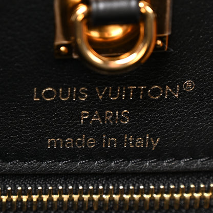 Louis Vuitton Calfskin City Steamer Soft MM Black 6 of 9