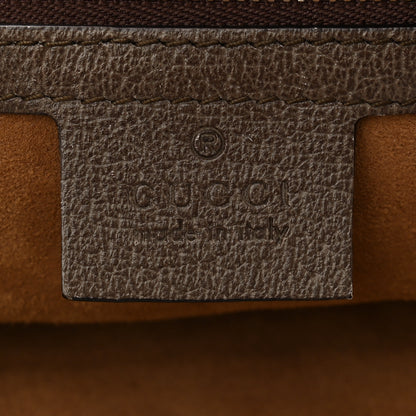 Gucci GG Supreme Monogram Tian Web Single Buckle Backpack Beige Multicolor New Acero 6 of 11