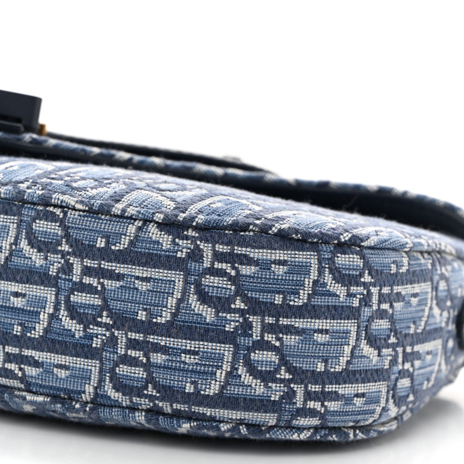 Christian Dior Oblique Saddle Messenger Pouch Blue 10 of 10