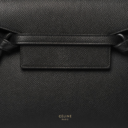 Celine Grained Calfskin Nano Belt Bag Black 8 of 11