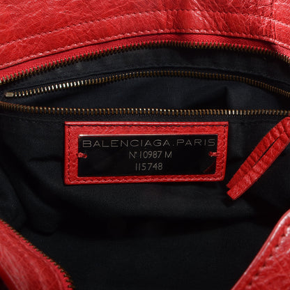 Balenciaga Agneau Classic Hardware City Coquelicot 6 of 11