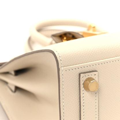 Hermes Epsom Birkin Sellier 25 Craie 10 of 12