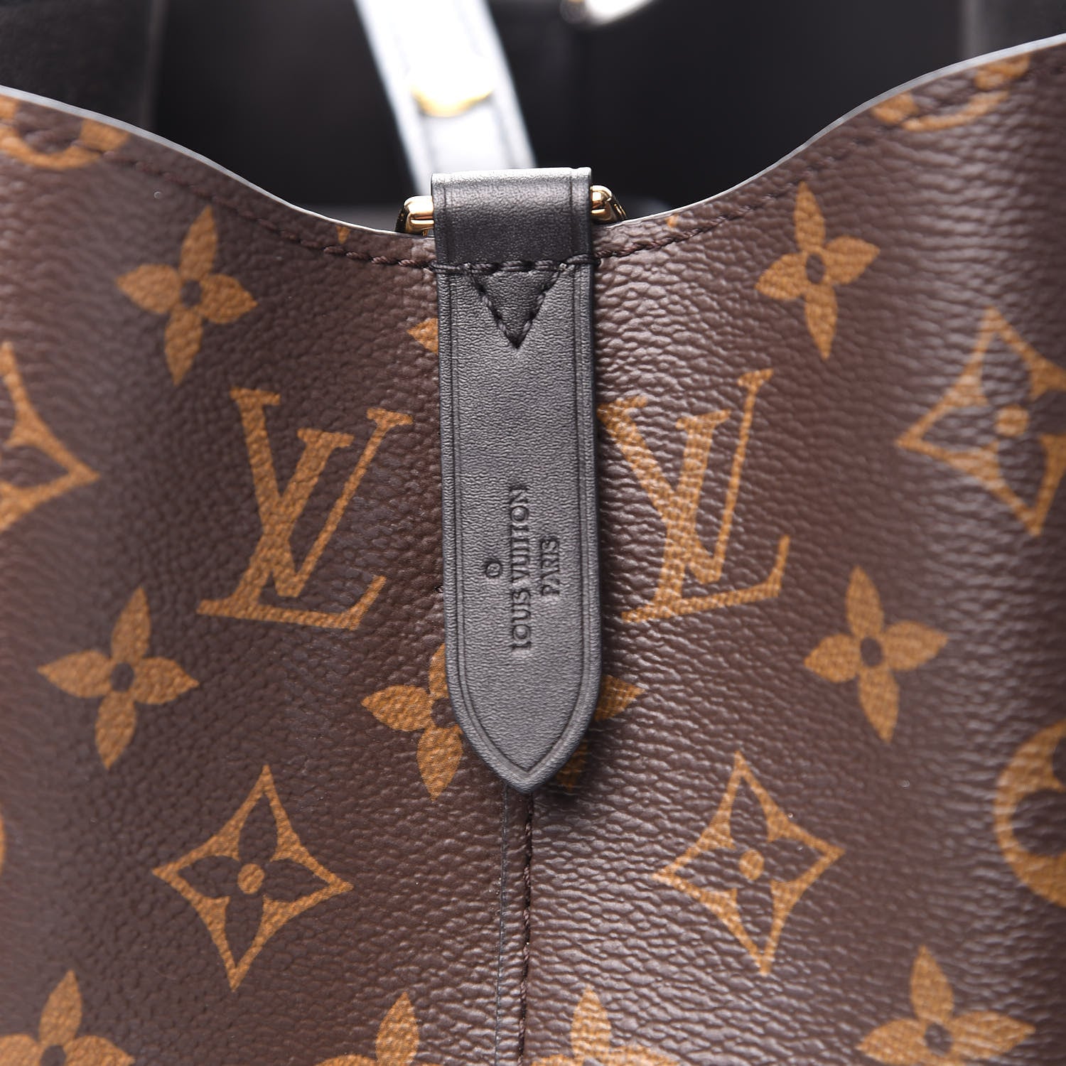 Louis Vuitton Monogram Neonoe MM Black 9 of 10