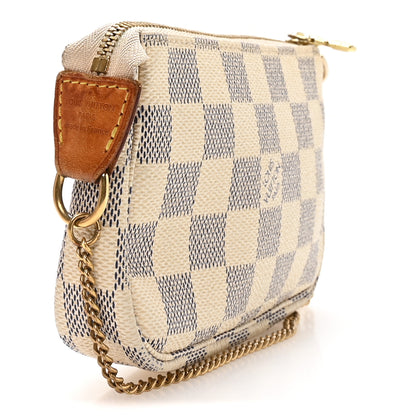 Louis Vuitton Damier Azur Mini Pochette Accessories 3 of 8