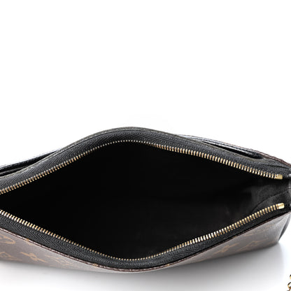 Louis Vuitton Monogram Pallas Clutch Black 4 of 4
