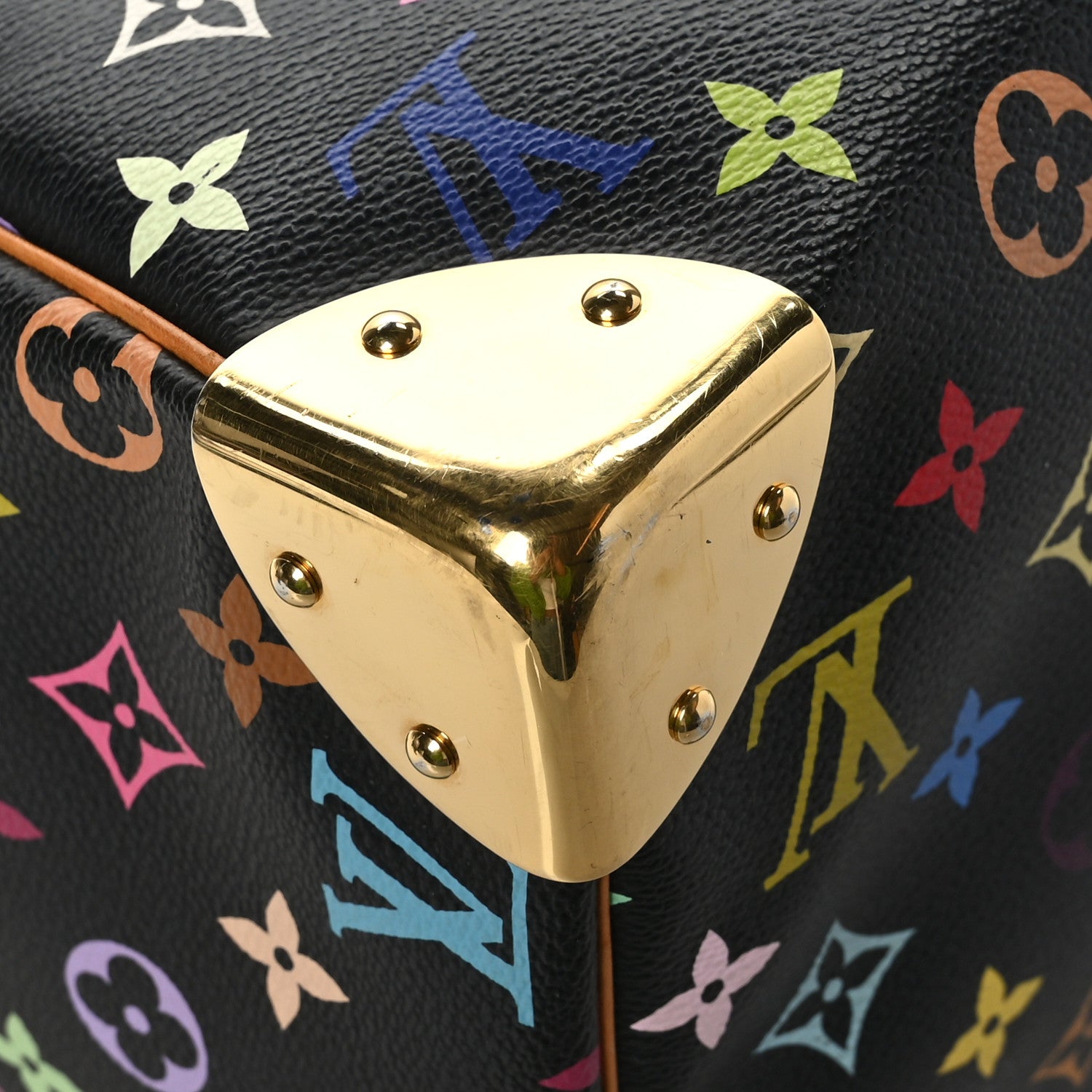 Louis Vuitton Monogram Multicolor Speedy 30 Black 9 of 10