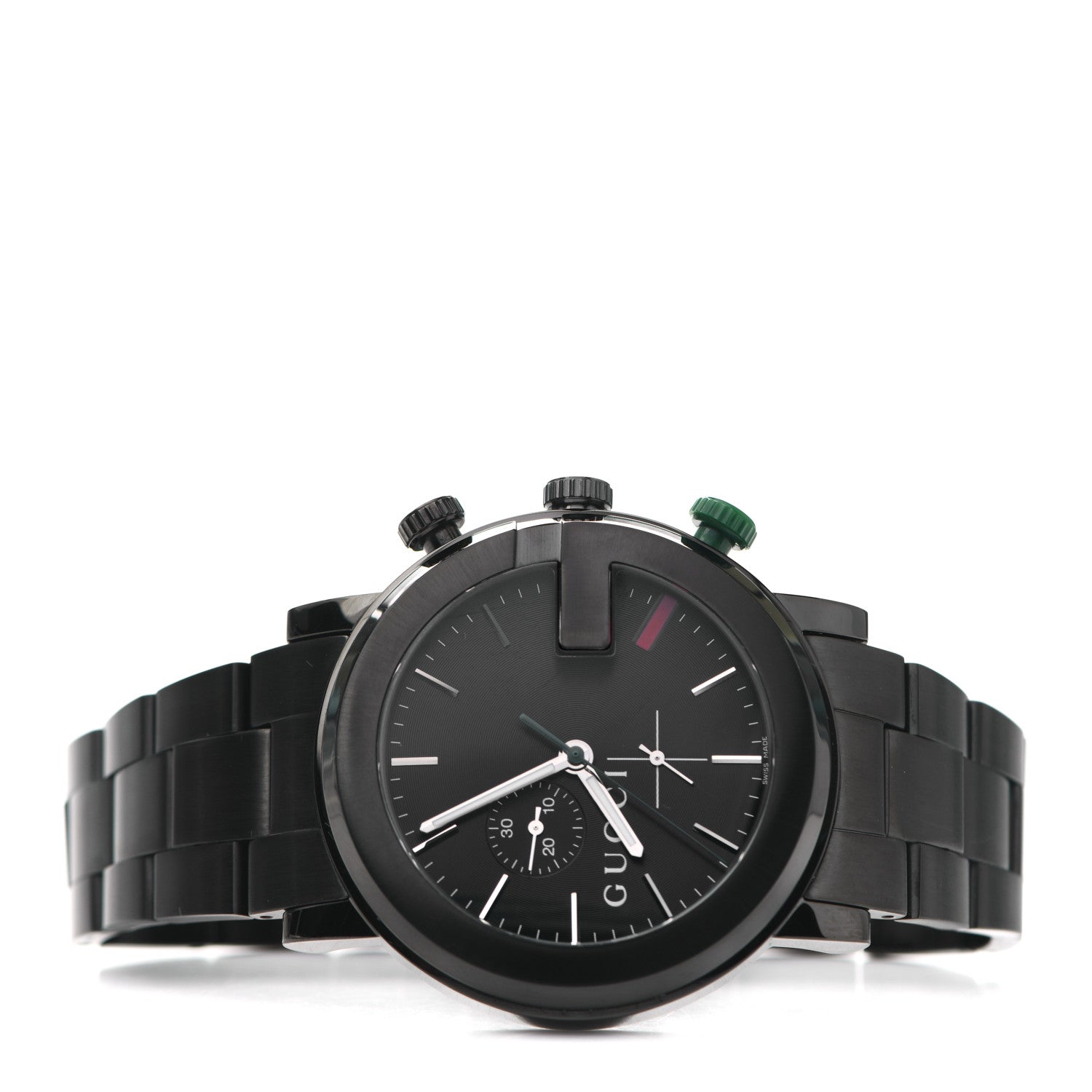 Gucci PVD Stainless Steel 44mm 101M G-Chrono Quartz Watch Black 2 of 5