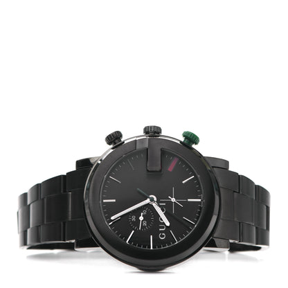 Gucci PVD Stainless Steel 44mm 101M G-Chrono Quartz Watch Black 2 of 5