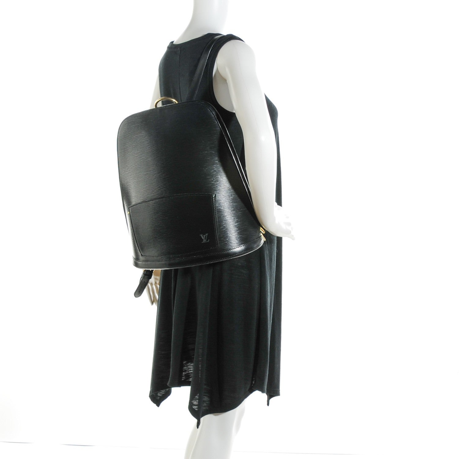 Louis Vuitton Epi Gobelins Backpack Black 2 of 8